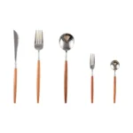 Nantes Tapered Wood Cutlery Set