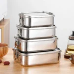 Newcastle Snap-Lock Stainless Steel Food Container