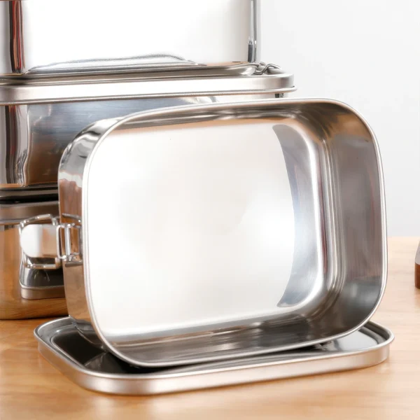 Newcastle Snap-Lock Stainless Steel Food Container
