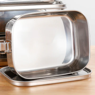 Newcastle Snap-Lock Stainless Steel Food Container