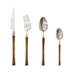 Salzburg Tapered Wood Cutlery Set