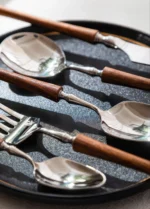 Salzburg Tapered Wood Cutlery Set