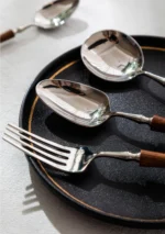 Salzburg Tapered Wood Cutlery Set