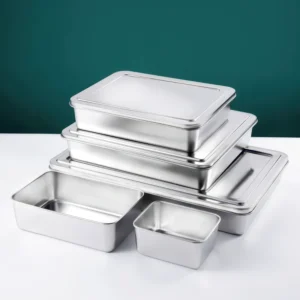 Sheffield Brushed Stainless Steel Food Container