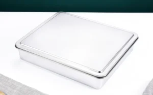 Sheffield Brushed Stainless Steel Food Container