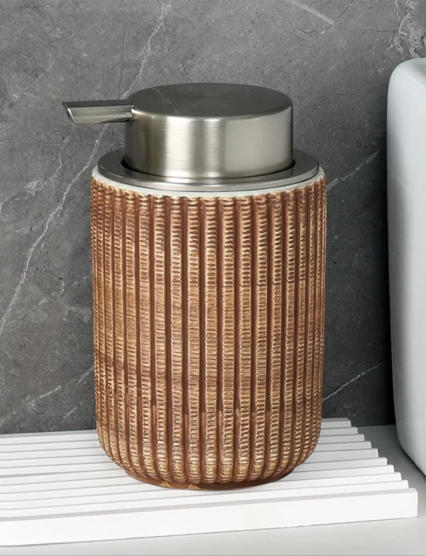 Lugano Linear Ceramic Foaming Soap Dispenser